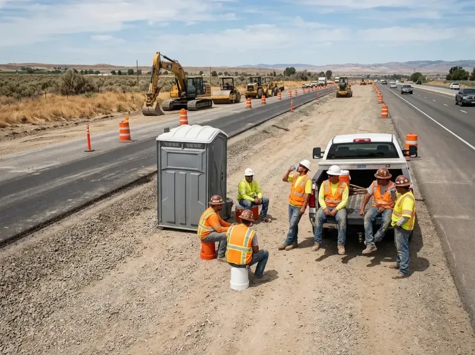 highway-road-construction-crew-007 — frequently asked questions, Porta Potty and Restroom Rentals in Arroyo Grande, CA
